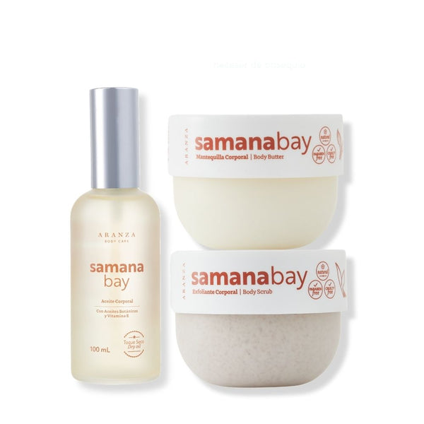 Ritual aceite 100 ml + exfoliante 200 gr + mantequilla 200 gr aroma a almendras
