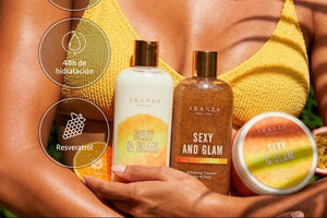 Ritual exfoliante 230 ml + crema hidratante 230 ml + mantequilla 160 gr aroma frutal cítrico