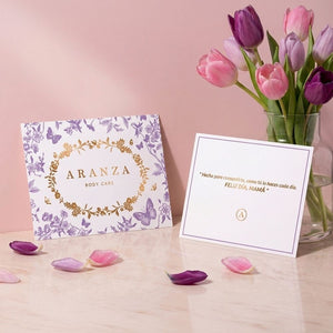 Box crema hidratante travel size + body butter 160 gr. aroma tropical cítrico + paleta de obsequio