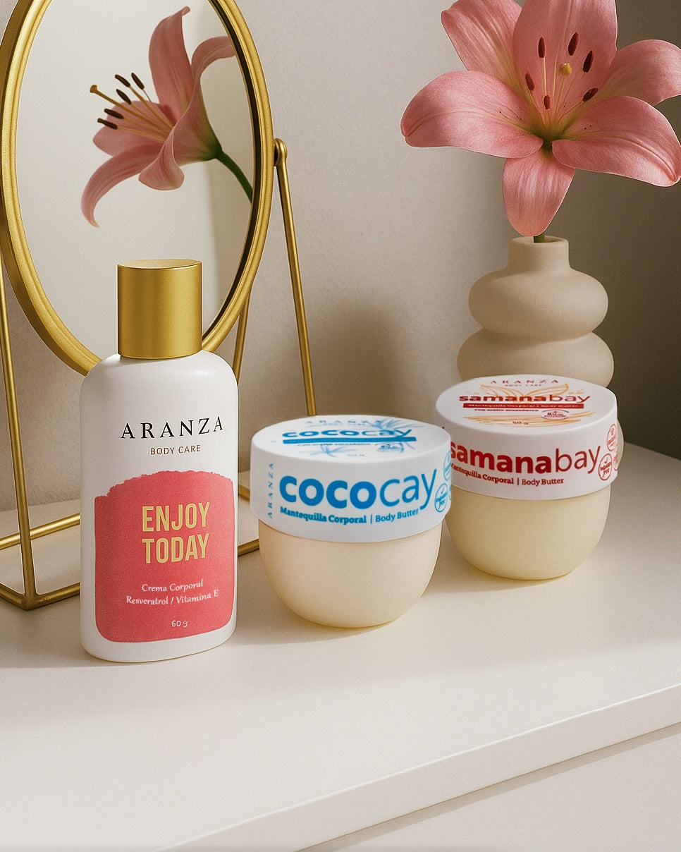 Tripack cremas corporales travel size