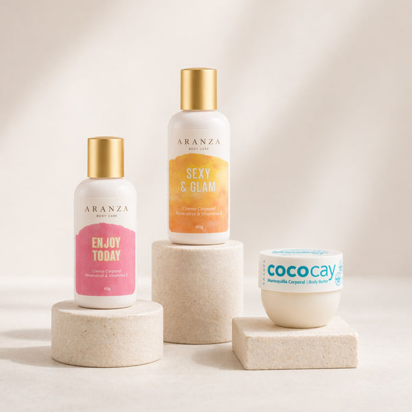 Tripack cremas corporales travel size