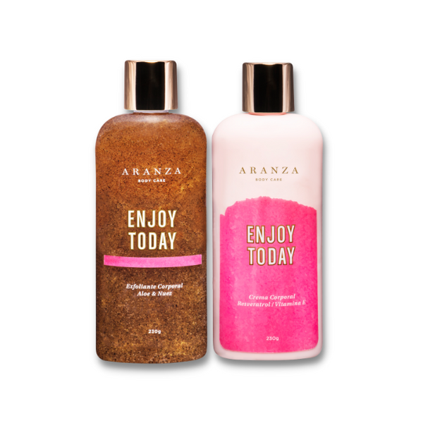 Ritual exfoliante corporal 230 ml + crema hidratante 230 ml aroma frutos rojos